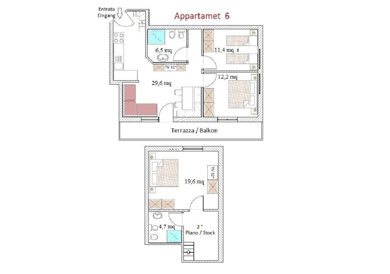 Residence Kramhuter 塞斯托 客房 照片